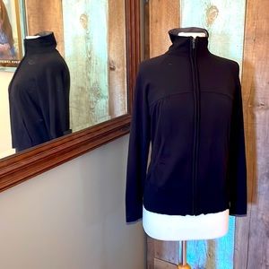 Black Smartwool Zip Sweater